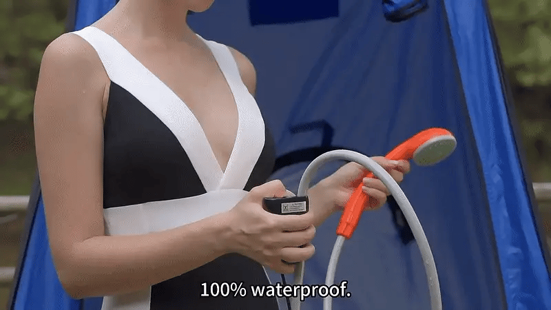 “Portable Outdoor Shower Kit – Stay Fresh Anywhere, Perfect for Camping, Travel & Beach”