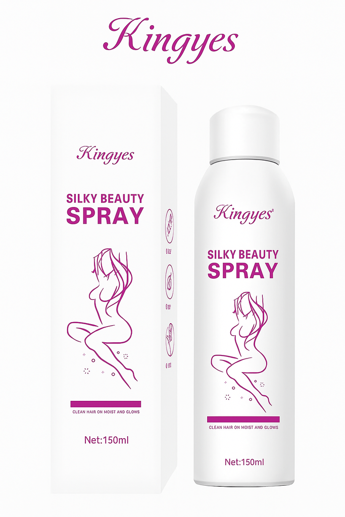✨ “Silky Beauty Hair Spray – Long-Lasting Hold, Frizz Control & Natural Shine for All Hair Types”