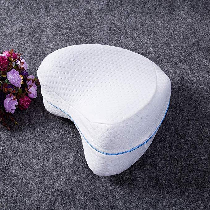 🛏️ “Body Memory Leg Pillow – Orthopedic Support, Pressure Relief & Comfortable Sleep” 🌙✨