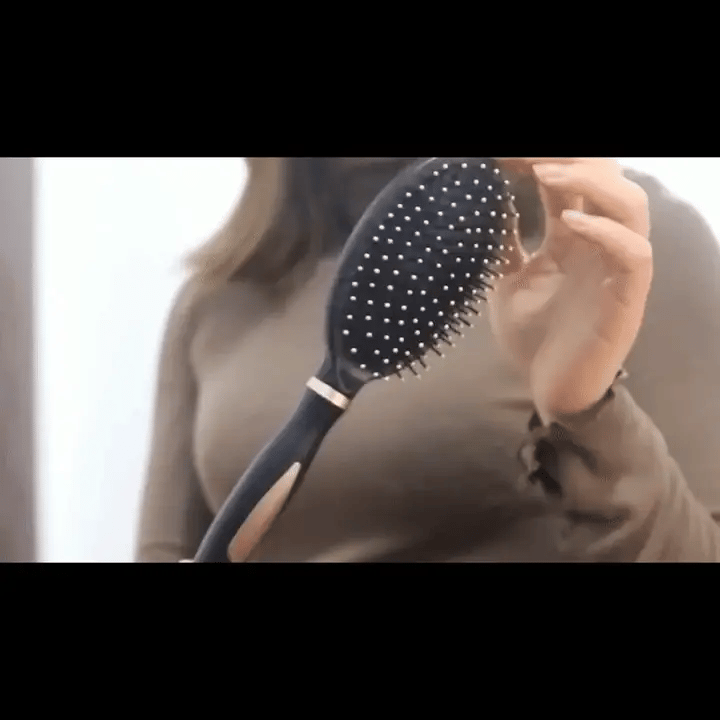 ✨ "RB-735 Premium Hair Brush – Anti-Static, Gentle Detangling & Smooth Styling for All Hair Types" 💇‍♀️🌟
