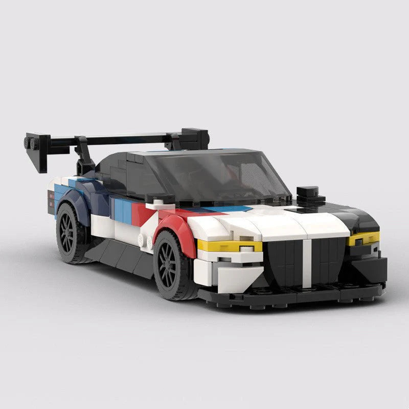 "Premium MOC Racing Car Building Blocks – Compatible with M4 GT3, Fun & Educational for Boys"