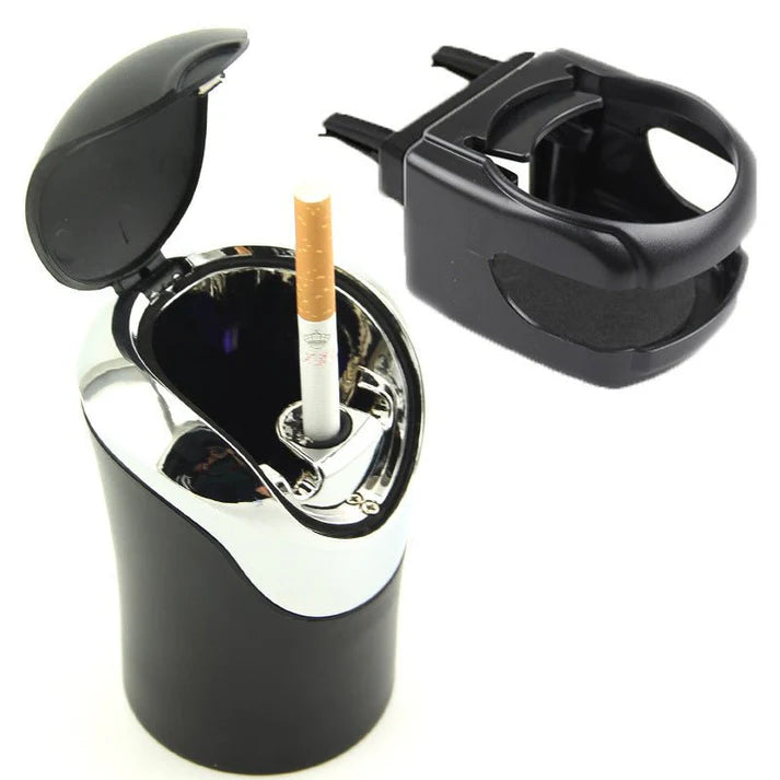"Premium Multifunctional Car Ashtray – Easy to Clean, Heat-Resistant & Elegant Design" 🌟🔥