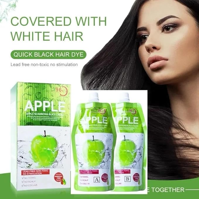 "Natural Hair Color Cream – Safe, Long-Lasting & Chemical-Free Shine for Healthy, Beautiful Hair" 🌿✨