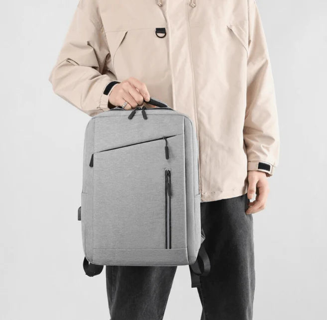 "SkyCarry™ Premium Nylon Backpack – Lightweight, Waterproof & Spacious"